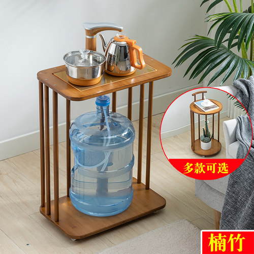 可移动烧水茶台小茶车茶几泡茶车家用茶盘K功夫茶具一体式茶水推