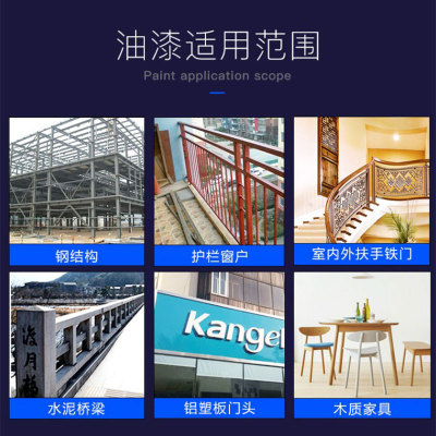 氟碳金属漆彩g钢瓦翻新专用漆氟碳漆自喷黑色铝合金门窗翻新改色