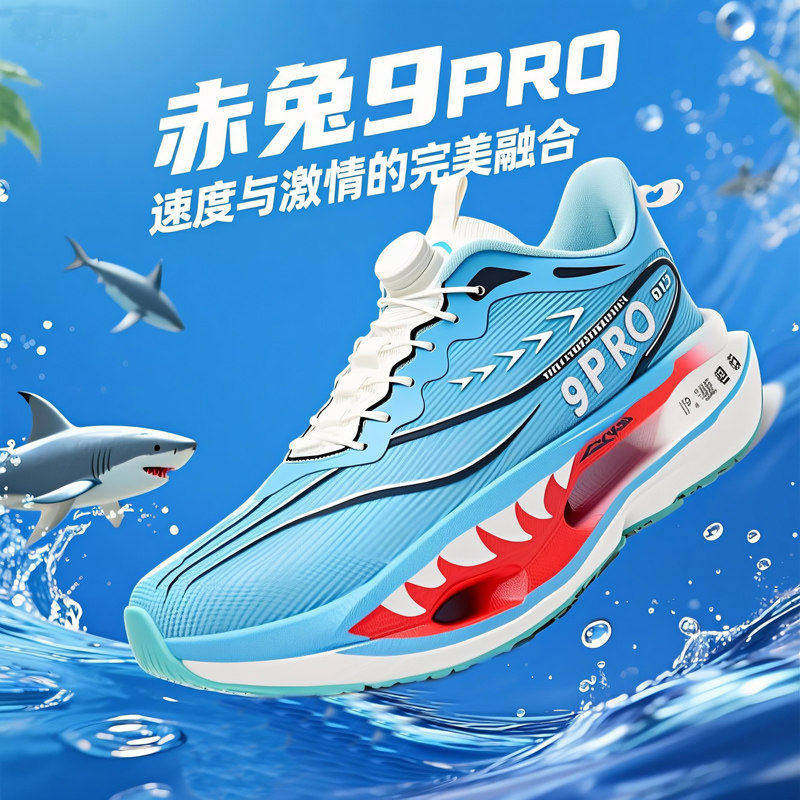 李宁青蓝计划 |赤兔9PRO儿童跑步鞋男童双网鞋子学生超轻减震运动,运动鞋new,运动休闲鞋,淘宝优惠券,粉丝福利购,淘宝优惠卷