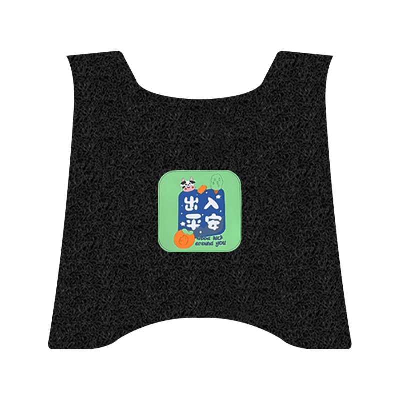 适用于三阳Tini110脚垫防水防滑摩托车脚踏垫丝圈耐踩耐磨踏板垫