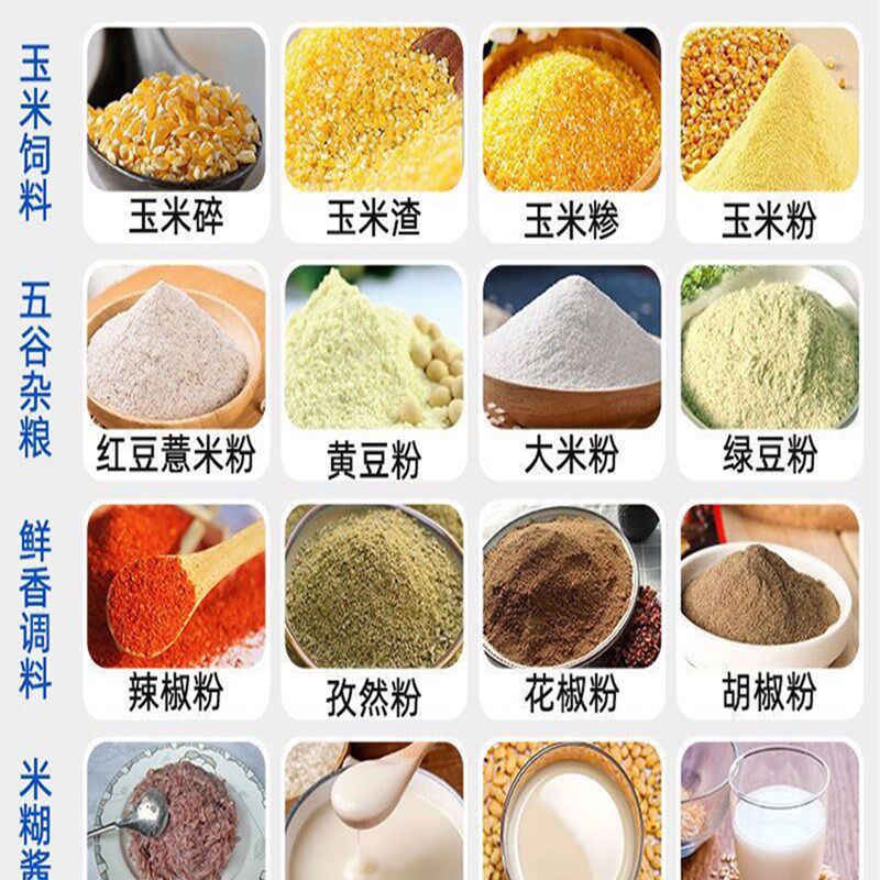 家用电动磨粉机研磨玉米饲料小型磨碎机中药材粉碎机搅碎机小钢磨
