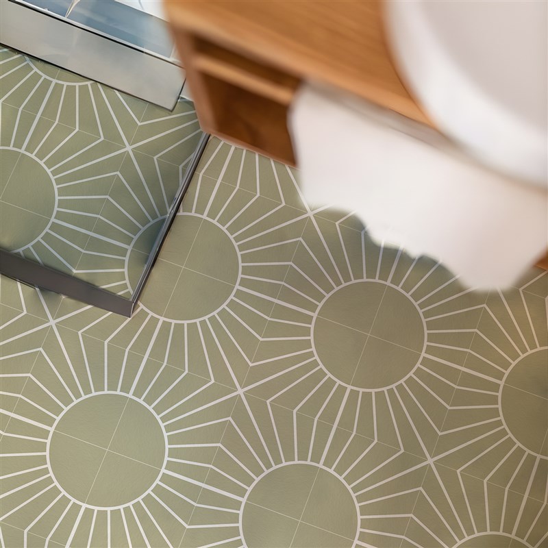 厨房自粘翻新墙贴 BOHO风防水贴纸轻松改变风格方便快捷地面可用