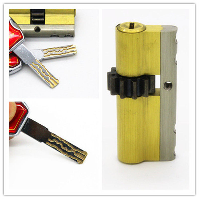 北京上门换锁芯更换超B级C级叶片蛇形多轨道锁芯大门入户防盗门锁