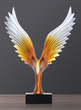 大展宏图老鹰小摆件室内办公室酒柜客厅电视柜轻奢装饰品创意摆设