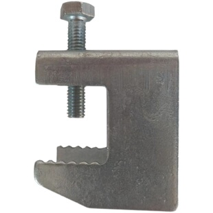 镀锌工字钢梁吊顶用快捷带齿老虎卡螺丝槽钢虎口夹c型钢挂钩管夹