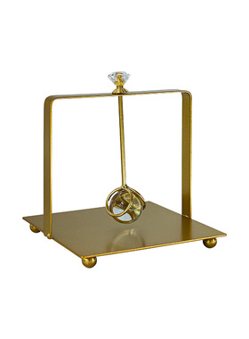 欧式简约浪漫餐厅纸巾盒KTV纸巾夹酒店不锈钢餐巾架吧台铁艺纸巾