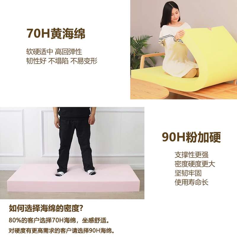 定 做皮革坐垫海绵垫飘窗垫子榻榻米垫 护理床垫窗台垫防水床垫
