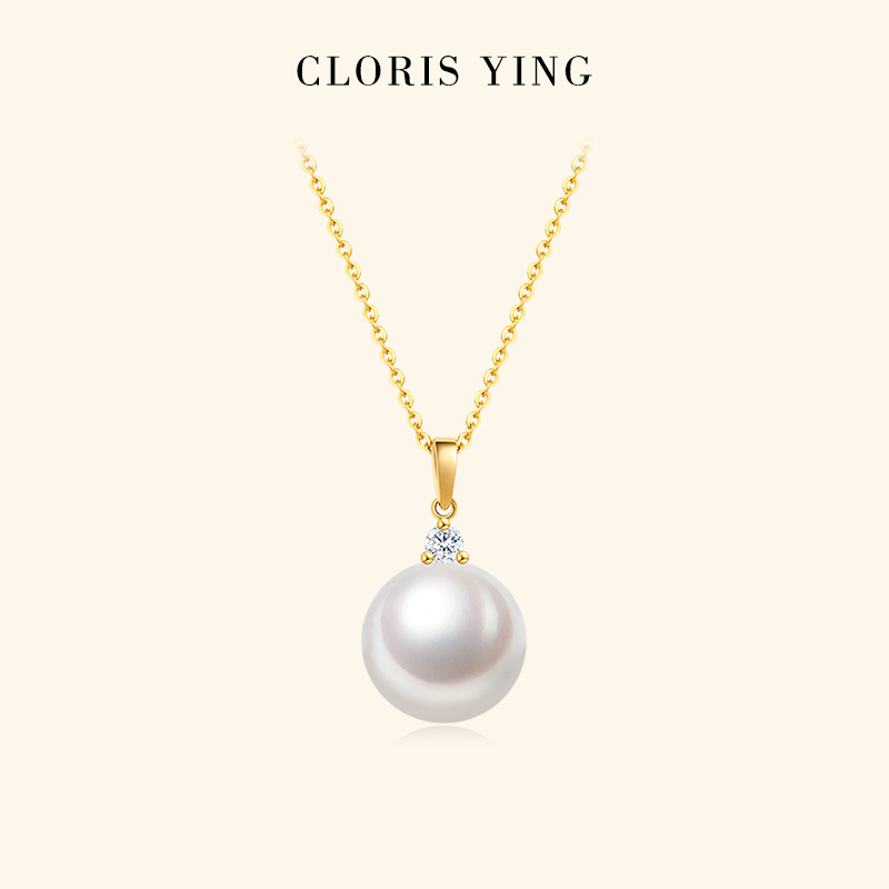 CLORISYING爱迪生珍珠吊坠项链
