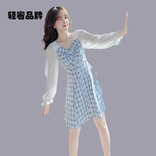 朗姿约定秋季2026新款女装法式小个子早秋裙子秋装女款连衣裙女秋