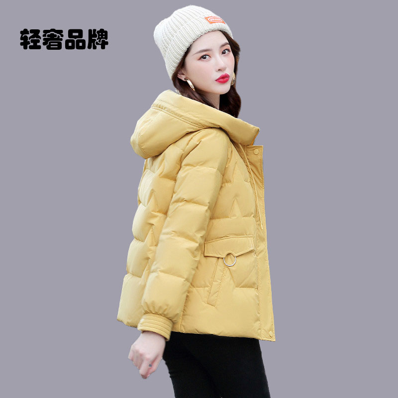 朗姿约定短款羽绒服女冬2025年新款高端小个子洋气白鸭绒爆款外套