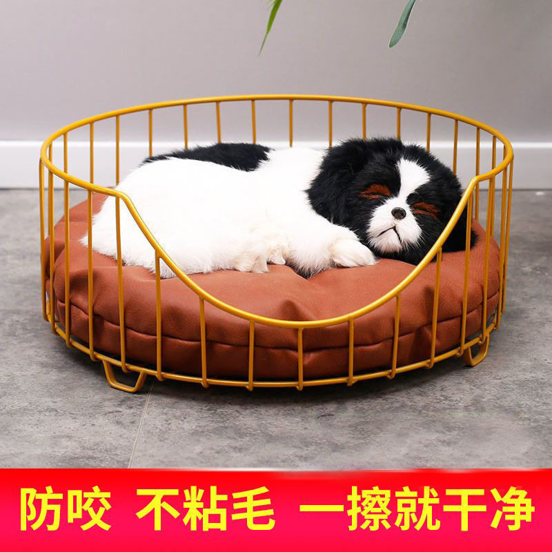 狗窝猫窝猫床四季通用宠物小窝网红铁艺吊床猫咪睡觉专用可拆洗保