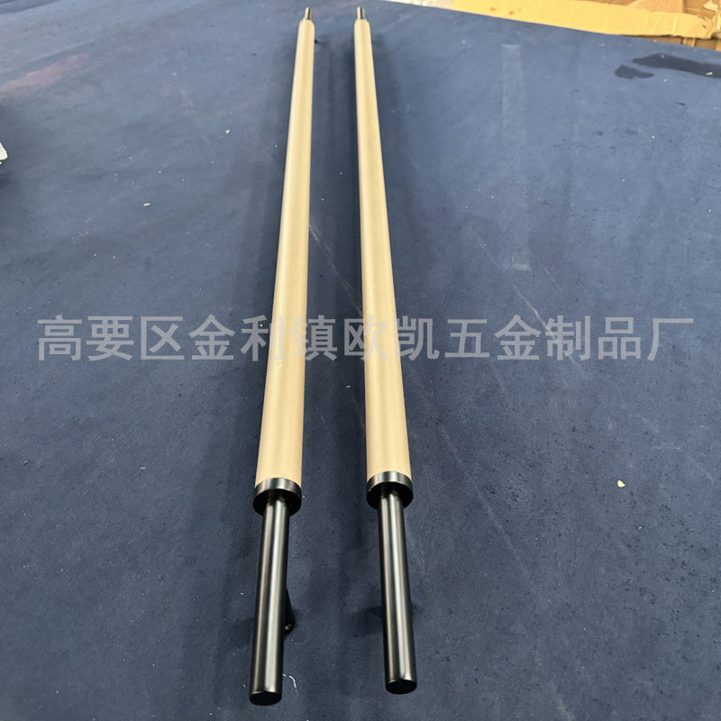 欧凯厂家定制玻璃门把手不锈钢拉手新中式轻奢简约入户大门拉手