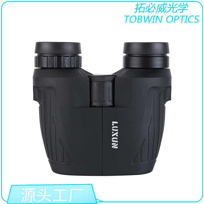跨境新款全包皮保罗双筒望远镜12X25手持便捷防水高倍高清大目镜