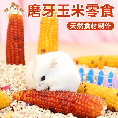 仓鼠玉米磨牙棒零食宠物零食