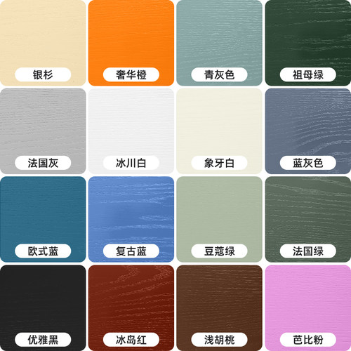 净味水性木器漆油漆家用自刷涂料家具翻新漆改色橱柜衣柜桌木门漆 - 封面