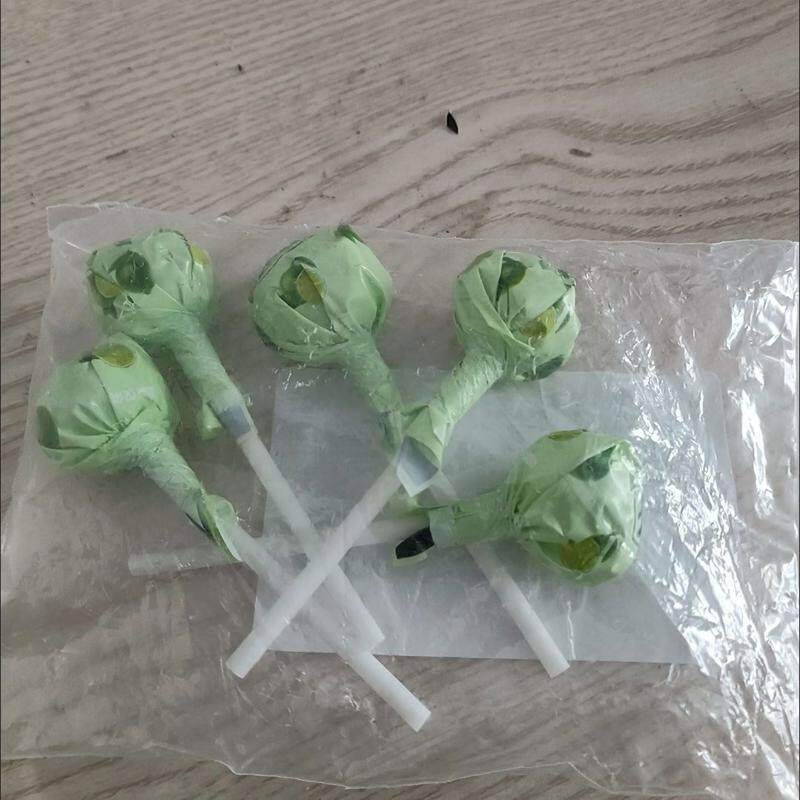 水果味棒棒糖网红高颜值儿童小零食花束ins小青柠结婚喜糖果