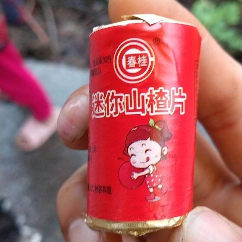 迷你山楂片干小片酸甜可口纸质独立包装迷你山楂片怀旧经典零食