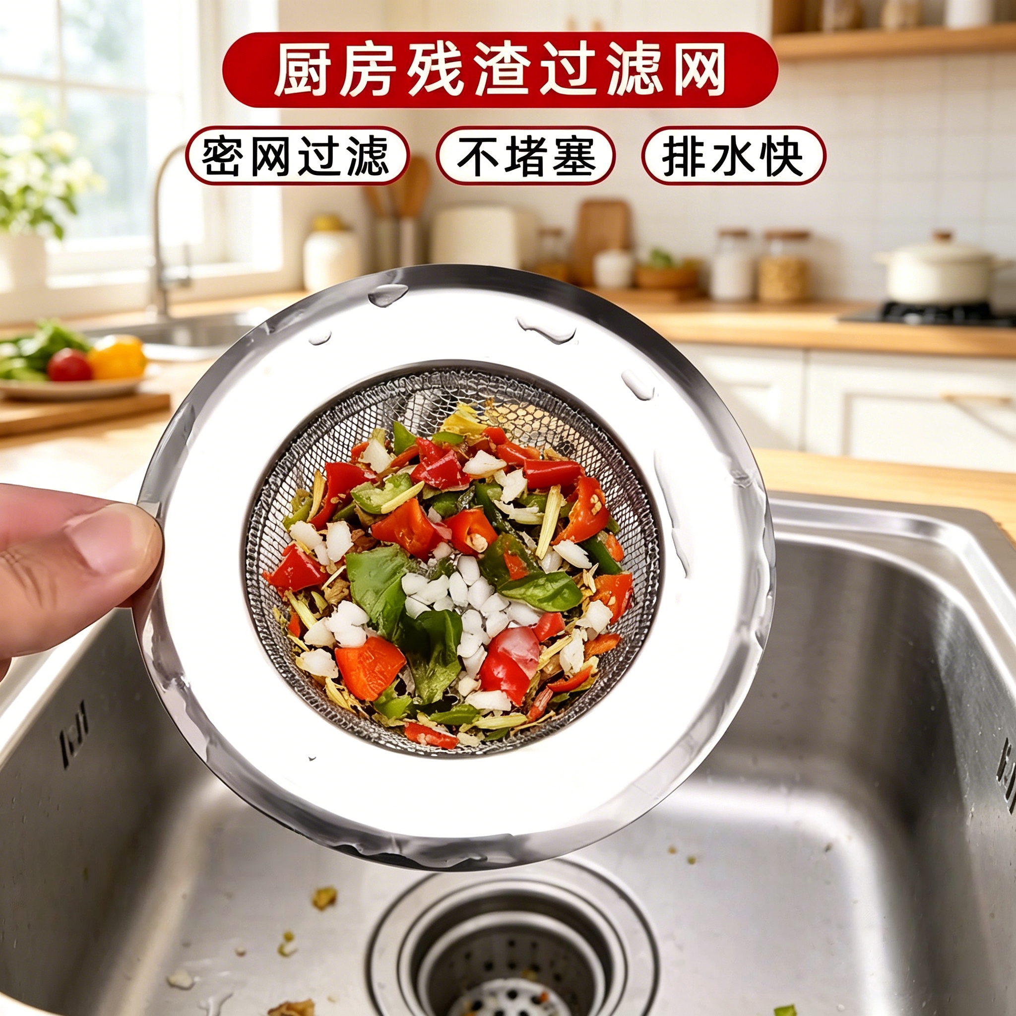 下水道不锈钢提笼防堵过滤网