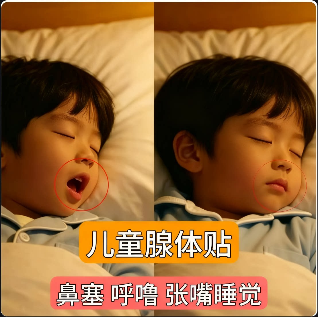 儿童腺样体专用贴矫正调理