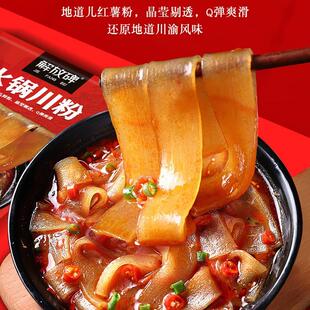重庆解放碑火锅川粉粉条红薯粉劲道爽滑宽粉100g厂家直供工厂