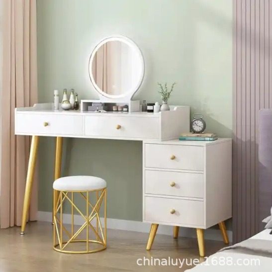 轻奢梳妆台卧室现代简约收纳柜一体简易小型北欧化妆桌网红化妆台,电子元器件市场,电线扎带/束线带,淘宝优惠券,粉丝福利购,淘宝优惠卷