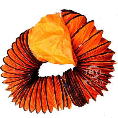 伸缩通风管850mmPVC尼龙帆布抽油烟鼓风烤漆油漆房排风管换气