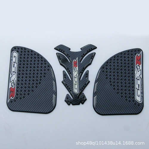 适用于铃木GSX-R60021-16GSX-R75011-17年油箱贴纤维3D橡胶