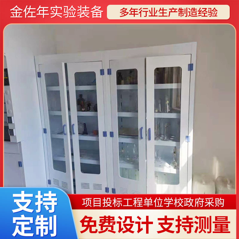 PP器皿柜厂家销售 药品柜 非标各材质尺寸器皿柜 实验室家具图片