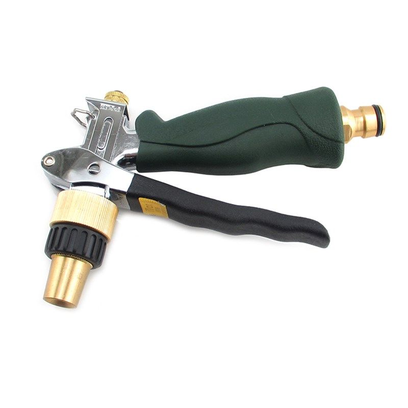 新款手动五金工具 铜头清洗枪 水枪 高压 强力 多功能喷水枪