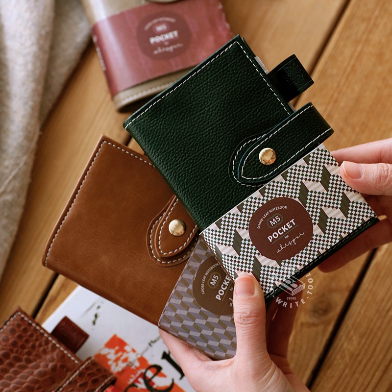 M5活页本 袖珍软面皮A8随身迷你5孔铁夹复古收纳手帐笔记本62内页