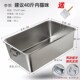 不锈钢特大号猫砂盆 猫屎盆 加高防带砂猫厕所防外溅全半封闭式