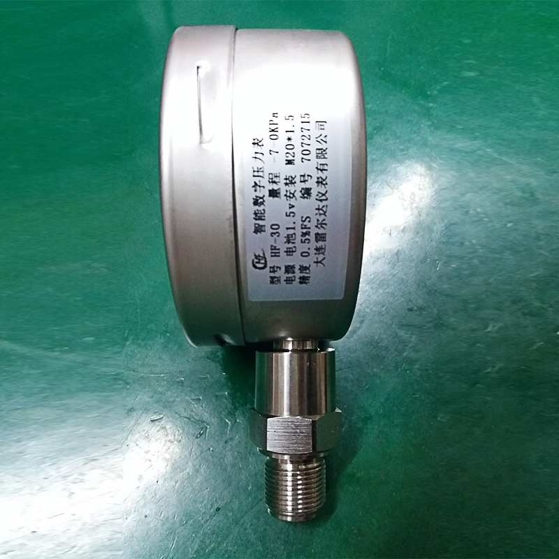 不锈钢数字压力表 精密压力表 HF30数显真空表 数字远传压力表