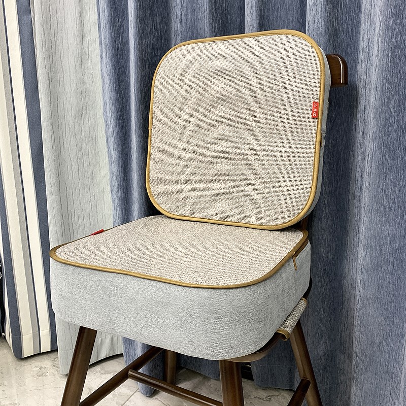 承颜冬夏两用儿童餐椅垫加硬椰棕垫可拆洗坐垫办公室加高座椅