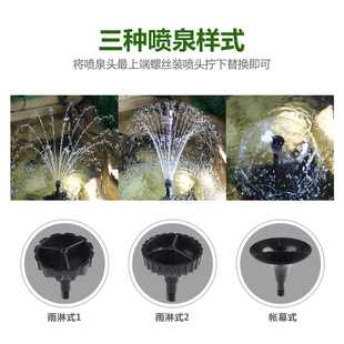 森森锦鲤鱼池内置杀菌灯过滤器喷泉泵造景用小水池过滤设备净化水