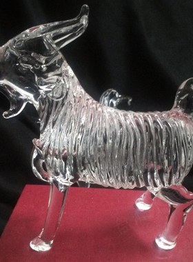 12生肖水晶十二礼品属相小摆件玻璃全套鼠牛虎兔龙蛇马羊猴鸡狗猪