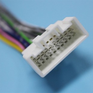 汽车DSP功放线母头延长线无损车载改装拆车功放专0.5米铜丝粗纯铜