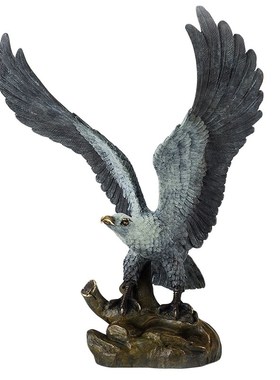 黄铜鹰摆件工艺品家居装饰客厅电视柜办公室桌面开业乔迁礼品创意