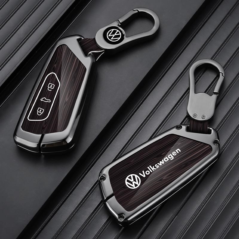 适用迈腾B7钥匙套大众CC钥匙一键启动2016 15 13 12 11款车壳扣包