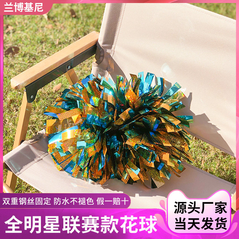 花球啦啦队手拿花啦啦操花球拉拉啦啦队彩球