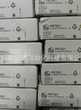 IFM 全新原装  正品易福门  PK7521 PI2898 PI2799 PI2798 LT8022
