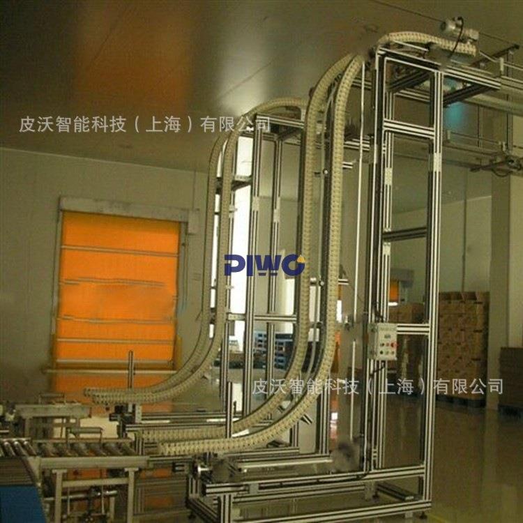 开洞口饮料罐装瓶装桶装产品提升运送柔性对夹翻瓶空箱夹持