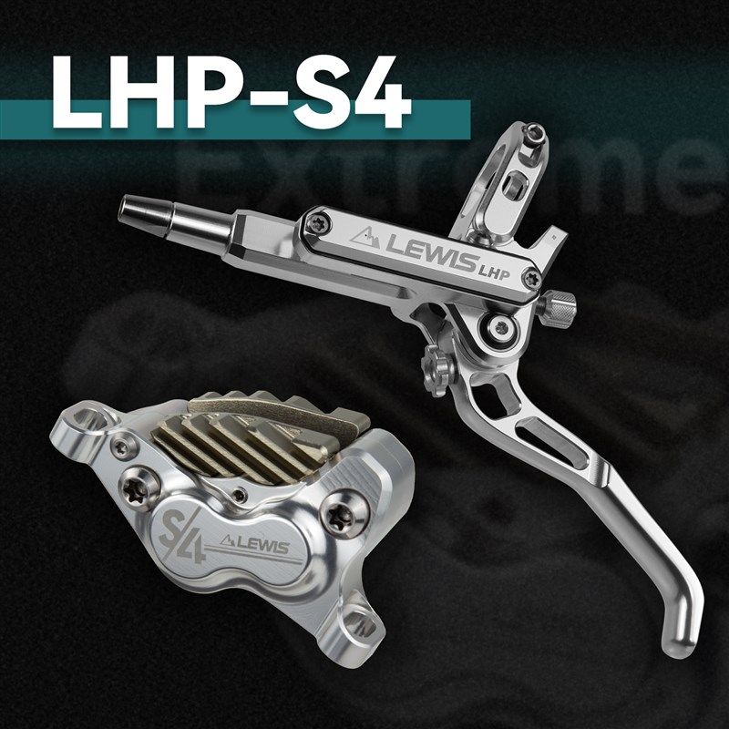 速发 独地散热横缸速降林道油刹 L塞P-S4 四活H山立车刹车