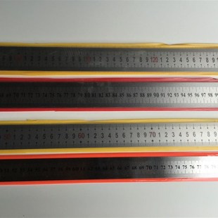 速发60钢尺子 0 50 包0不锈钢尺钢直尺一米1邮01.5米12m长加宽加