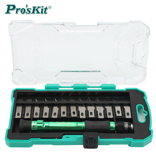速发宝工(ProsKit)PD-8 14件套雕刻刀手机贴膜刻刀笔刀