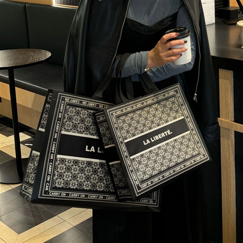 速发无纺包服装店手提大礼品包装礼袋购物袋号袋子衣服打布袋