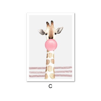 速发Woodlad Bubbre Arm tel ursery Prit Bi Girfe C