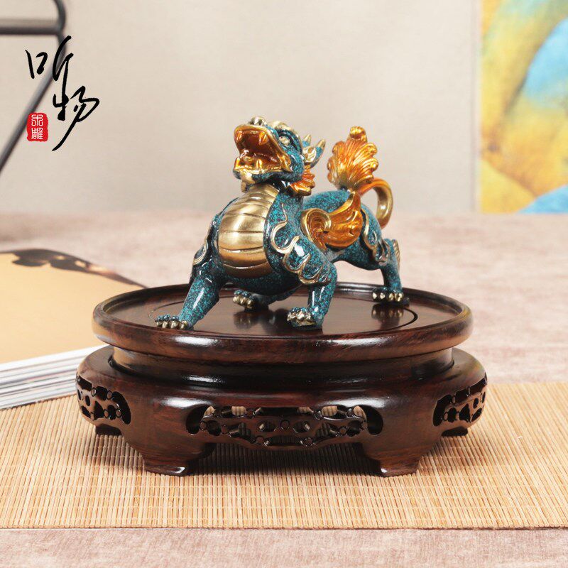 速发实木非洲黑檀镂空摆件底座茶壶盆景香炉佛像展示底座文玩花瓶