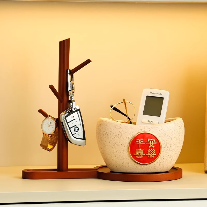 鼎吉福创意现代钥匙收纳玄关摆件
