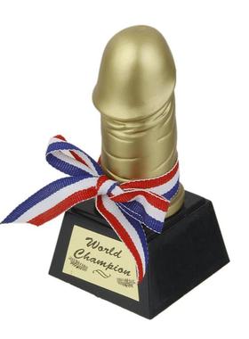 Willy Trophy Tropy Prize Hen Party Game Funny Accessory Prop