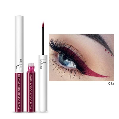15 Color Long Lasting Liquid Eyeliner Makeup Waterproof Fas